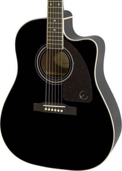Epiphone J-45EC Studio Solid Top Fishman Presys-II EB Ebony gitara elektro-akustyczna