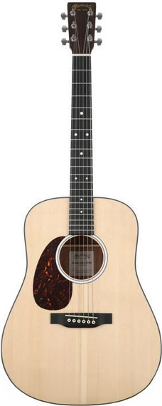 Martin *DISC* D Jr-10EL-02 Satin Sit/Sap w/Gig Bag gitara elektroakustyczna leworęczna