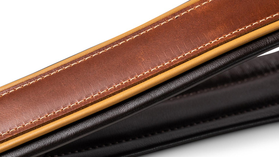 Taylor Century Strap,Med Brown Leather,2.5" - pasek