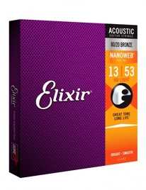 Elixir 11182 HD Light NanoWeb 13-53 - struny akustyczne