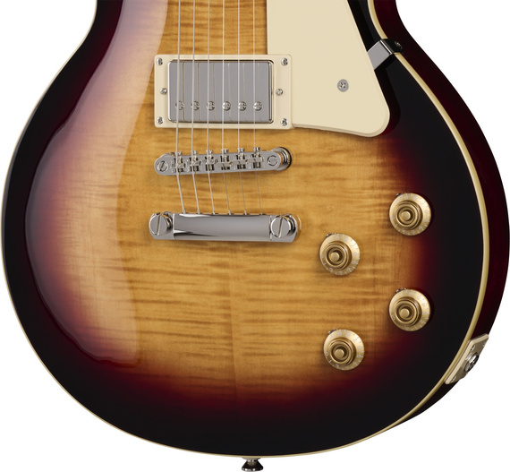 Epiphone Les Paul Standard 50s Figured (Incl. Premium Gig Bag) Bourbonon Burst gitara elektryczna