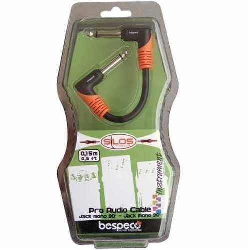 Zestaw 3 przewodów Bespeco Jack mono do efektów SLPP015X3