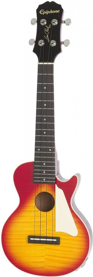Epiphone Les Paul Ukulele Outfit Heritage Cherry Sunburst HS
