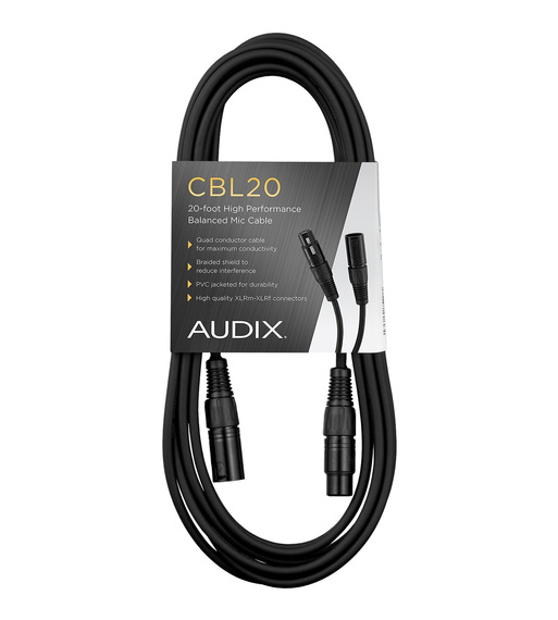Audix CBL20- kabel do mikrofonu