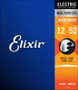 Struny do gitary elektrycznej Elixir 12152 NanoWeb Heavy 12-52