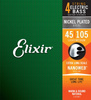 Struny do gitary basowej Elixir 14087 Medium (45-105) NW Extra Long Scale