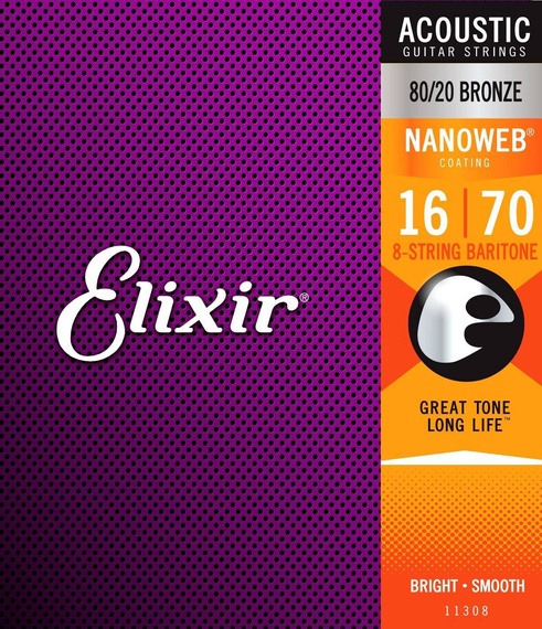 Elixir 11308 - (16-70) NW struny barytonowe