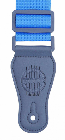 Pasek gitarowy GTR Light Blue uniwersalny