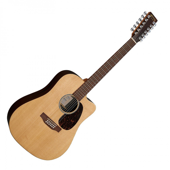 Martin *DISC* DC-X2E 12Str,Sit/Faux Braz HPL w/SS