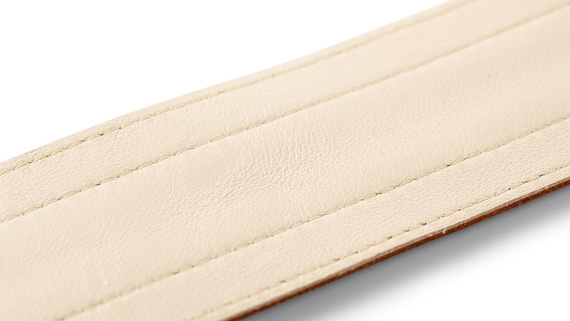 Taylor Element Strap,Brown/Cream Leather,2.5" - pasek