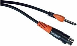 Kabel mikrofonowy Bespeco SLJF900 XLR - Jack mono 9m