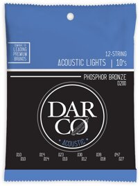 Darco D200 Light (10-47) Phosphor Bronze 92/8 struny do gitary 12-str akustycznej